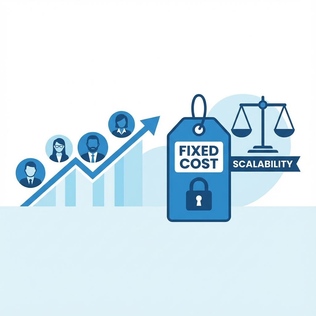 人数が増えてもずっと定額